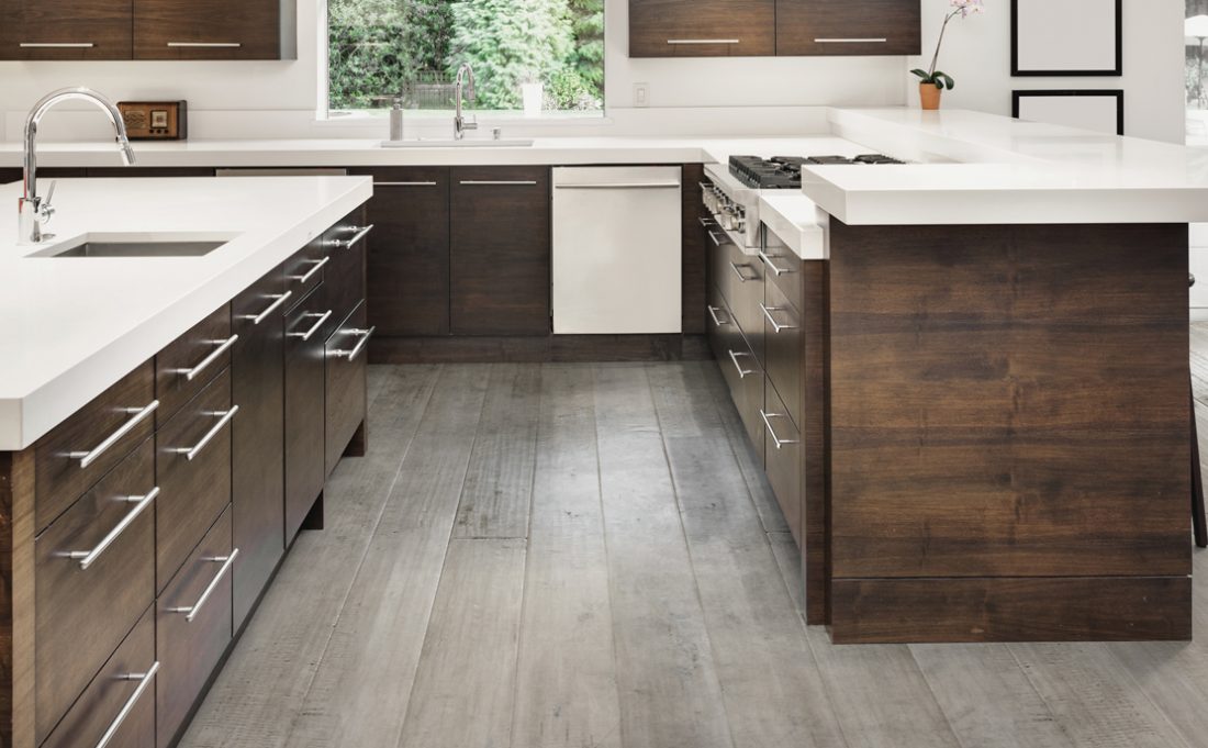 Johnson Hardwood - English Pub Series - Moonshine Maple Installed