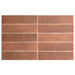 Equipe - Argile 2.5" x 10" Porcelain Tile - Cotto