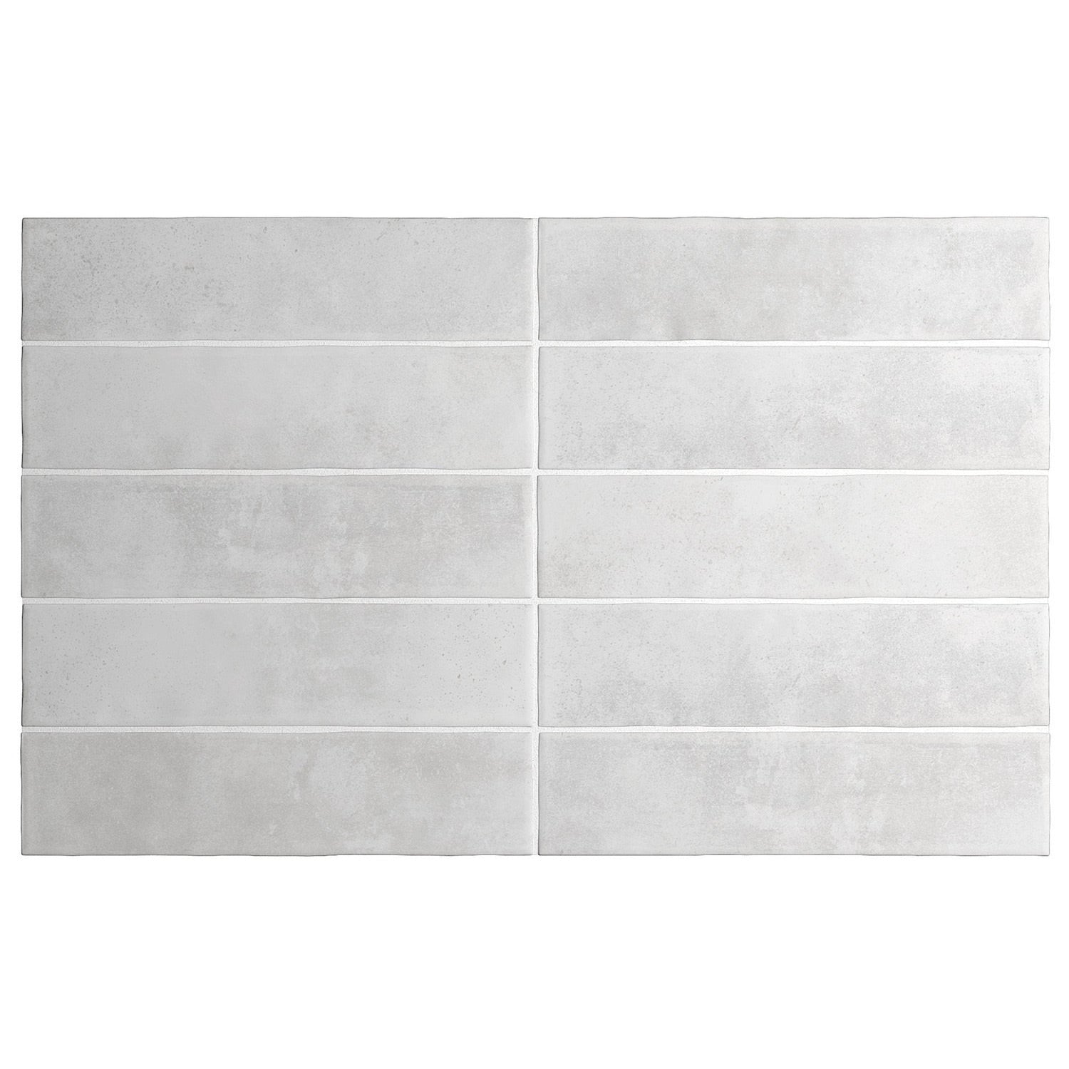 Equipe - Argile 2.5" x 10" Porcelain Tile - Ice