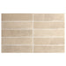 Equipe - Argile 2.5" x 10" Porcelain Tile - Siena
