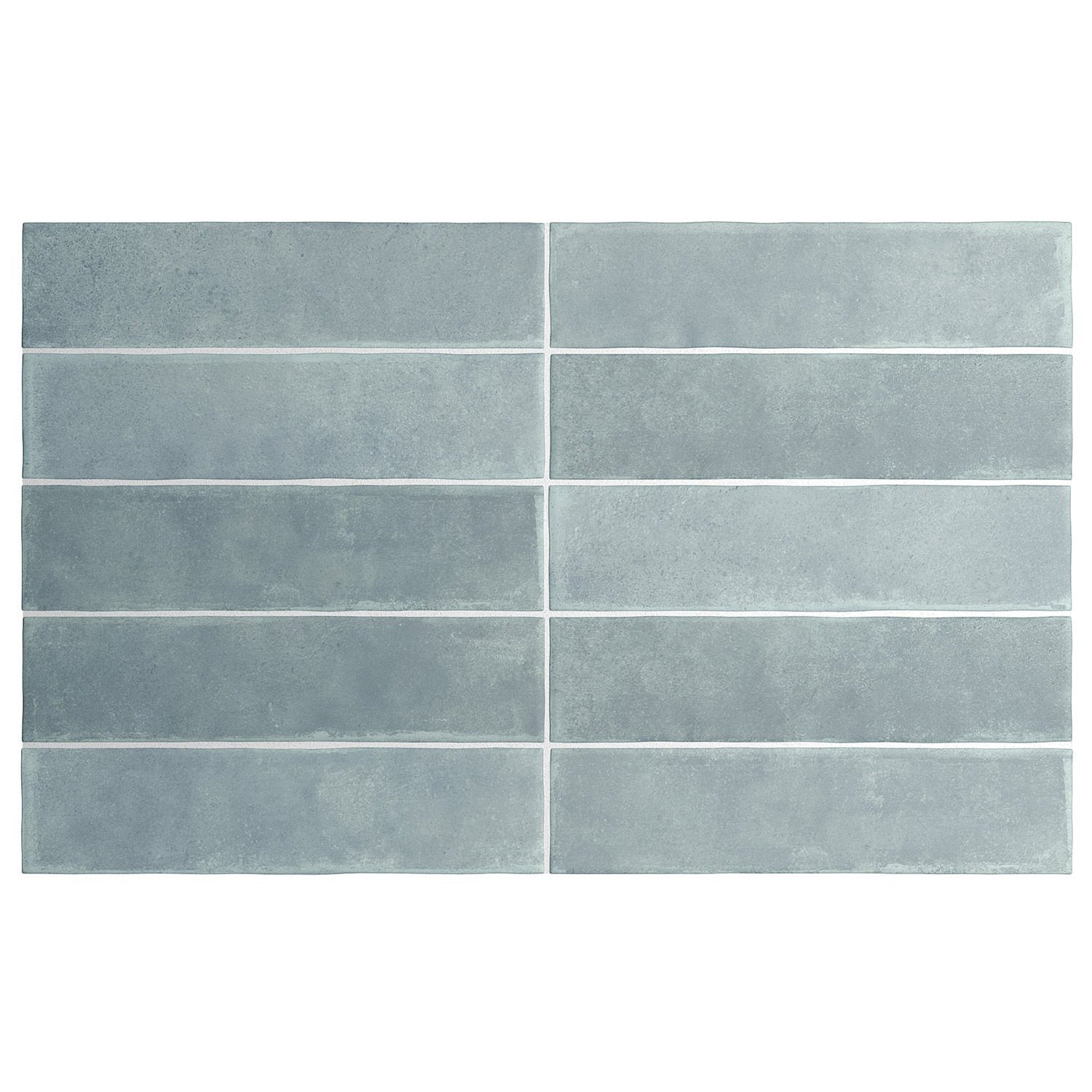 Equipe - Argile 2.5" x 10" Porcelain Tile - Sky