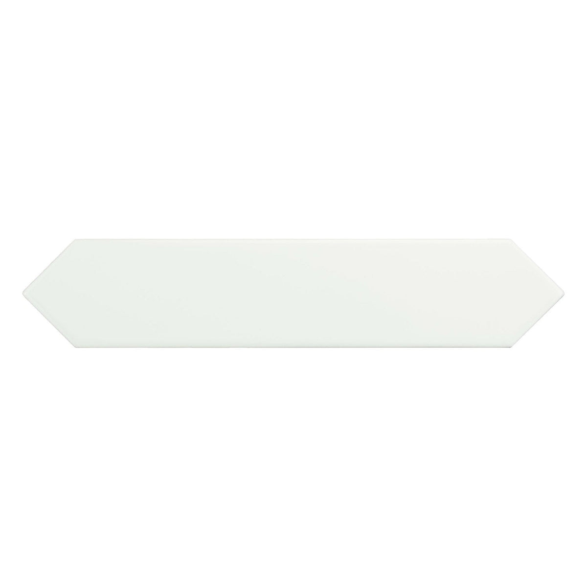 Equipe - Arrow Collection - 2 in. x 10 in. Wall Tile - Pure White