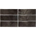 Equipe - Artisan Collection - 2.5" x 8" Wall Tile - Graphite