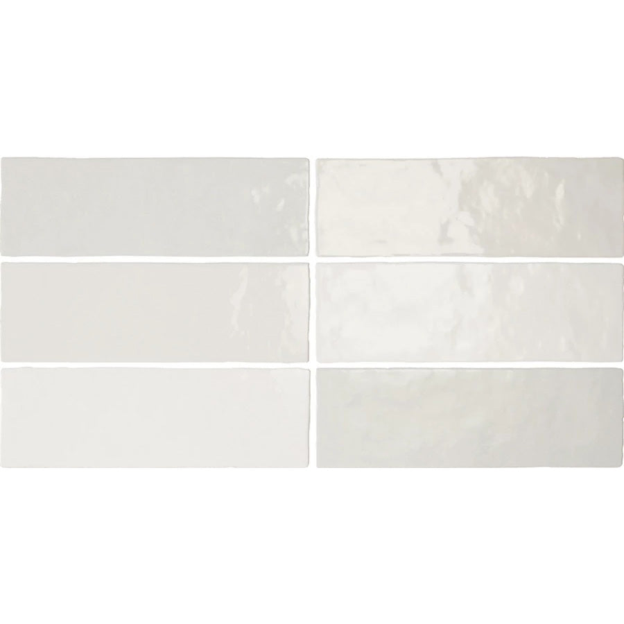 Equipe - Artisan Collection - 2.5" x 8" Wall Tile - White