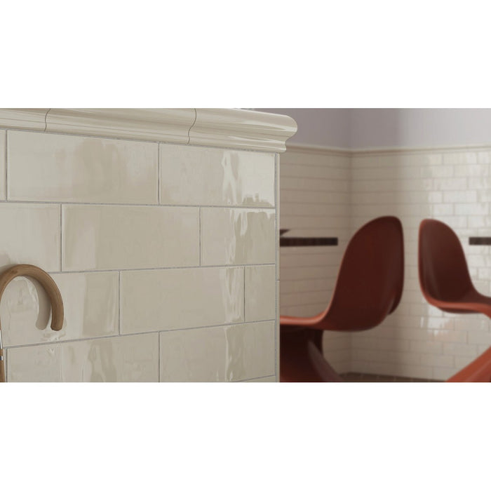 Equipe - Country Collection - 2.5" x 8" Bullnose - Installed