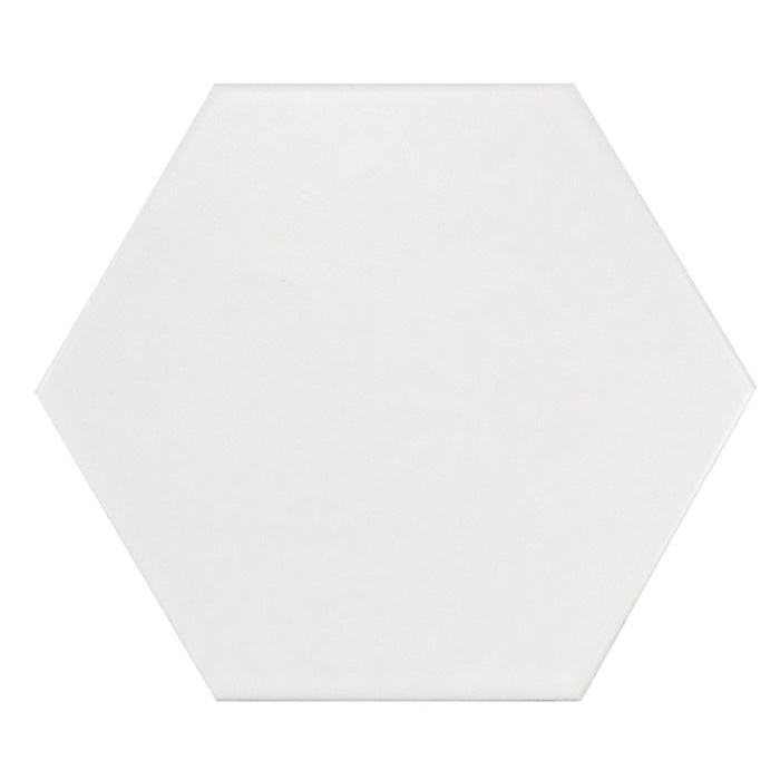 Equipe - Hexatile Collection - Blanco Matte 8&quot;