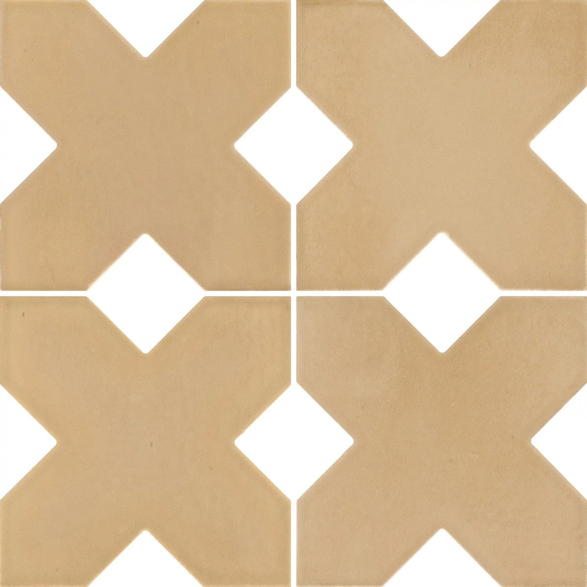 Equipe - Kasbah Collection - 5 in. x 5 in. Porcelain Tile - Fawn