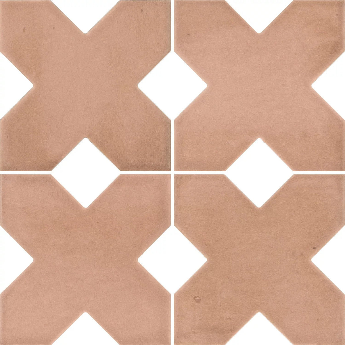 Equipe - Kasbah Collection - 5 in. x 5 in. Porcelain Tile - Terracotta