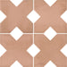 Equipe - Kasbah Collection - 5 in. x 5 in. Porcelain Tile - Terracotta