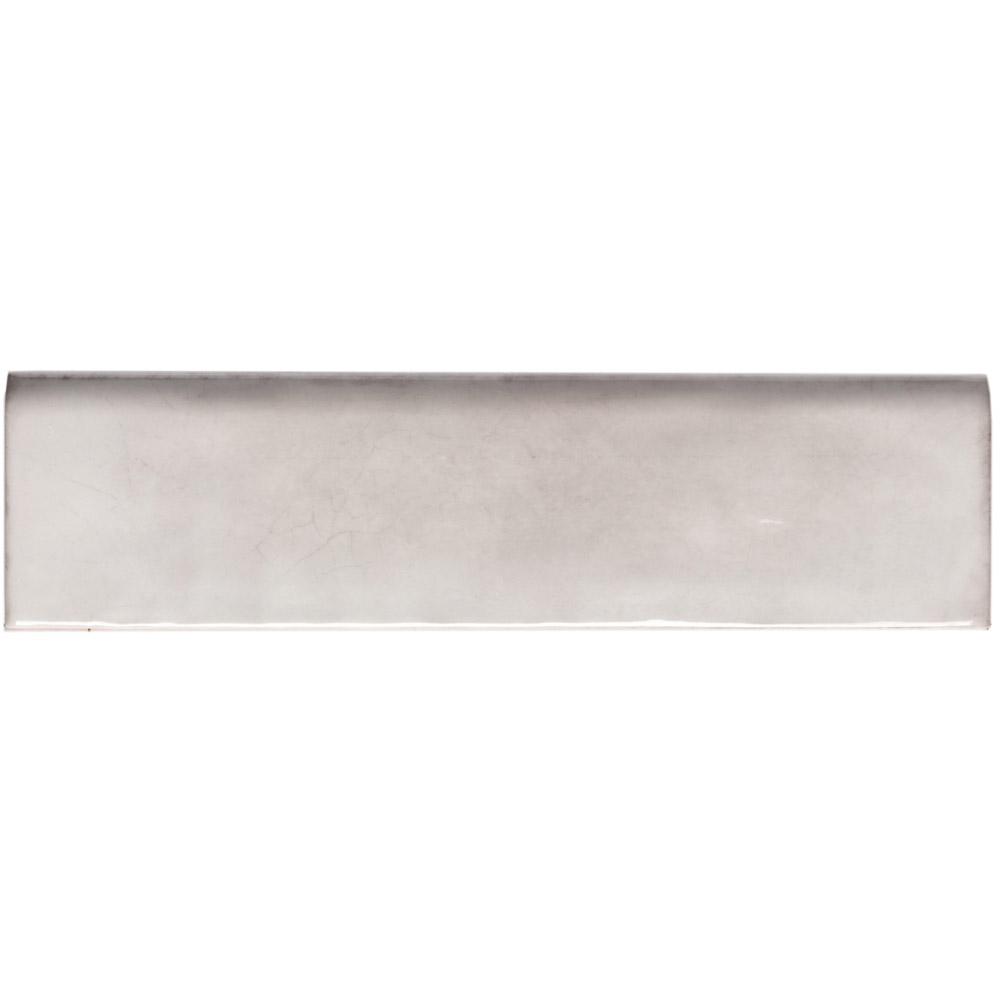 Equipe - Splendours Collection - 3 in. x 12 in. Wall Bullnose - White