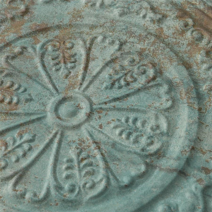 SomerTile - Zinc Hex Porcelain Tile - Green Decor Close View