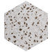 SomerTile - Venice - Hexagon Porcelain Tile - White