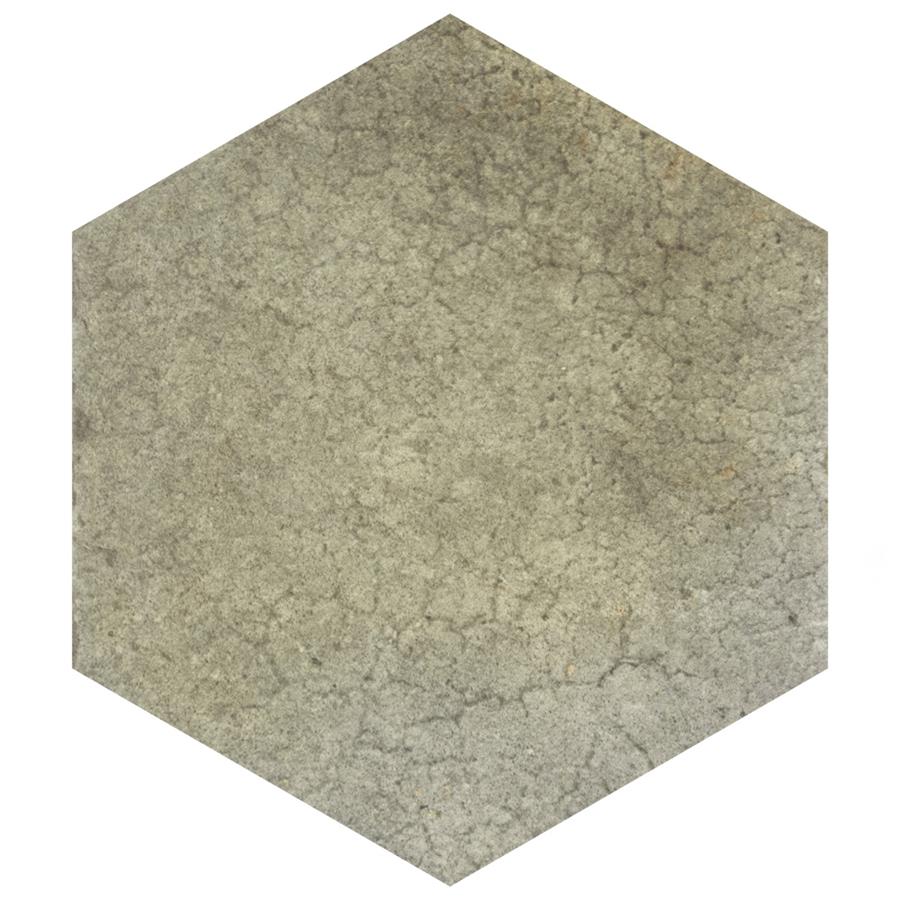 SomerTile - Heritage Hex 7"x 8" Porcelain Tile - Jungle