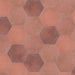 SomerTile - Heritage Hex 7"x 8" Porcelain Tile - Wine Variation