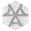 See SomerTile - Classico Carrara Hexagon Flow 7