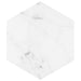 SomerTile - Classico Carrara Hexagon 7"x 8" Porcelain Tile
