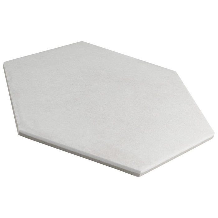 SomerTile - Matter Hexagon 7" x 9" Porcelain Tile - Bone