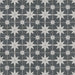 SomerTile - Compass Star 8" x 8" Porcelain Tile - Lava Stone Variation View