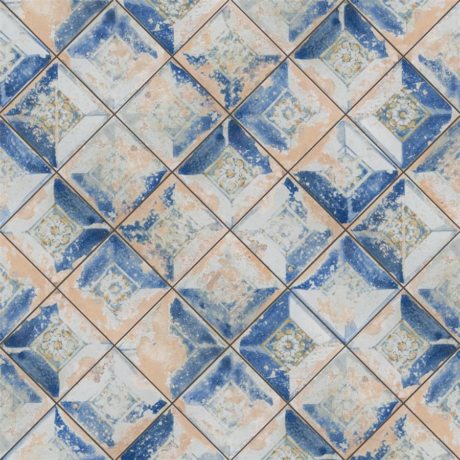 SomerTile - Kings Heritage Ceramic Tile - Square Variation 2