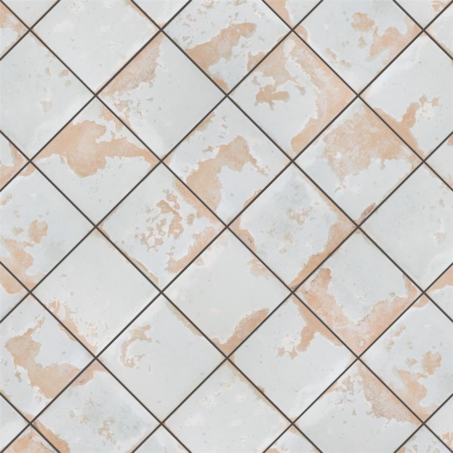 SomerTile - Kings Heritage Ceramic Tile - White Variation  2
