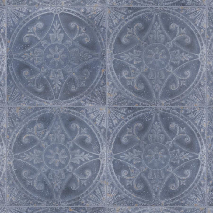SomerTile - Saja 13" x 13" Floor & Wall Tile  - Cyan Variation