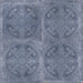 SomerTile - Saja 13" x 13" Floor & Wall Tile  - Cyan Variation
