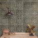 SomerTile - Saja 13" x 13" Floor & Wall Tile  - Nero Wall Install