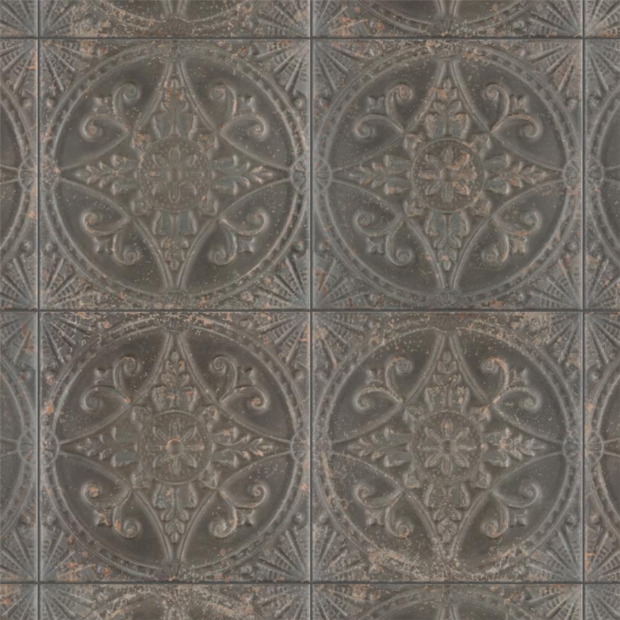 SomerTile - Saja 13&quot; x 13&quot; Floor &amp; Wall Tile  - Nero Variaton