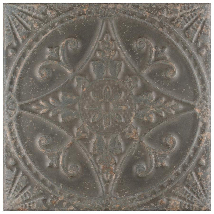 SomerTile - Saja 13" x 13" Floor & Wall Tile  - Nero