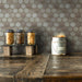 SomerTile - Hudson Due 2" Hex Mosaic - Dove Grey Wall Install