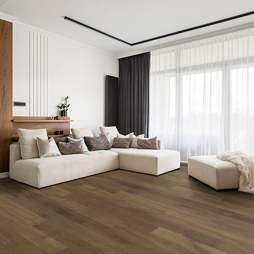Fabrica - White Oak - Citadel Collection - Cocoa Installed