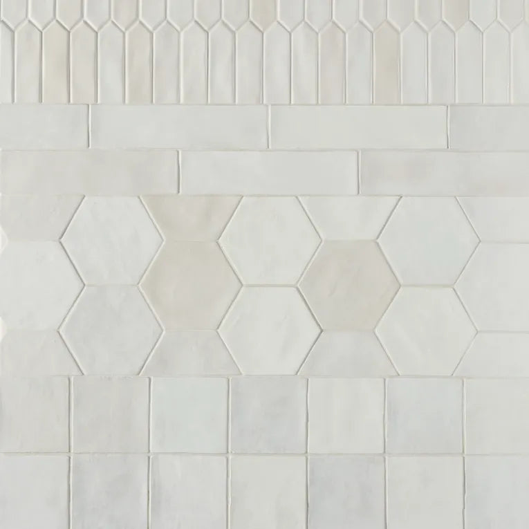 Arizona Tile - Spark Series - 5&quot; x 5&quot; Ceramic Tile - Matte Ivory