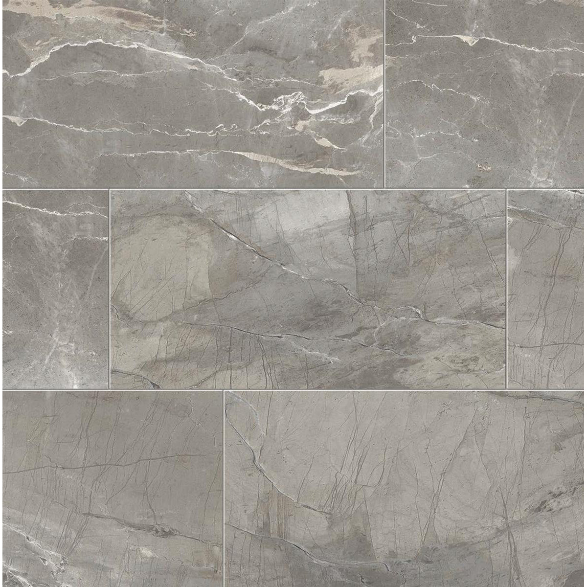 Floors 2000 - Absolute 12 in. x 24 in. Matte Porcelain Tile - Dark Grey