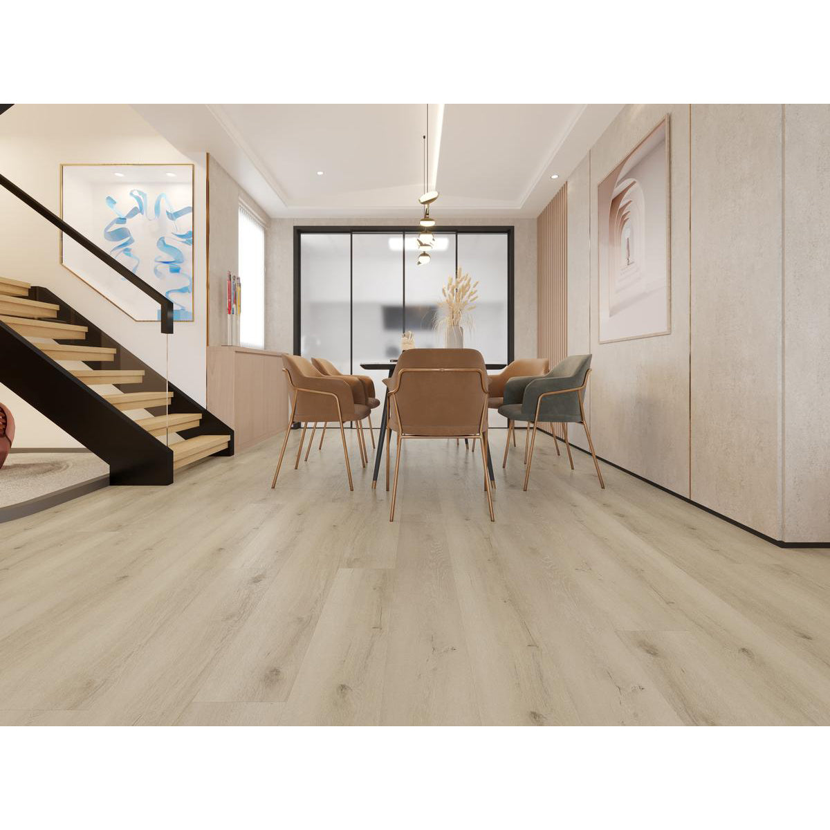 Floors 2000 - Addiction 9 in. x 60 in. Rigid Core Vinyl Plank - 906