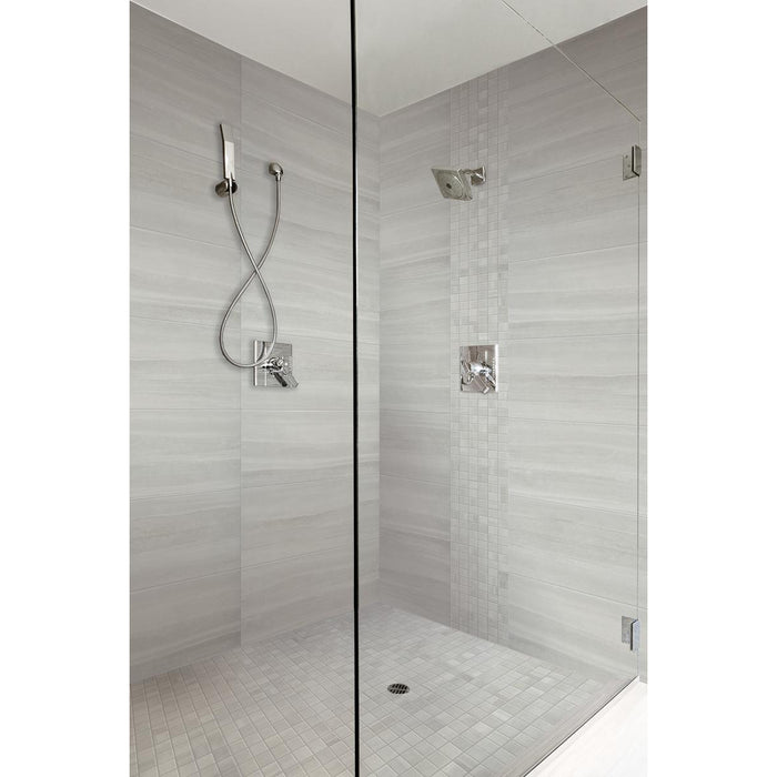 Floors 2000 - Alliance 2 in. x 2 in. Matte Porcelain Mosaic - Heather Gray