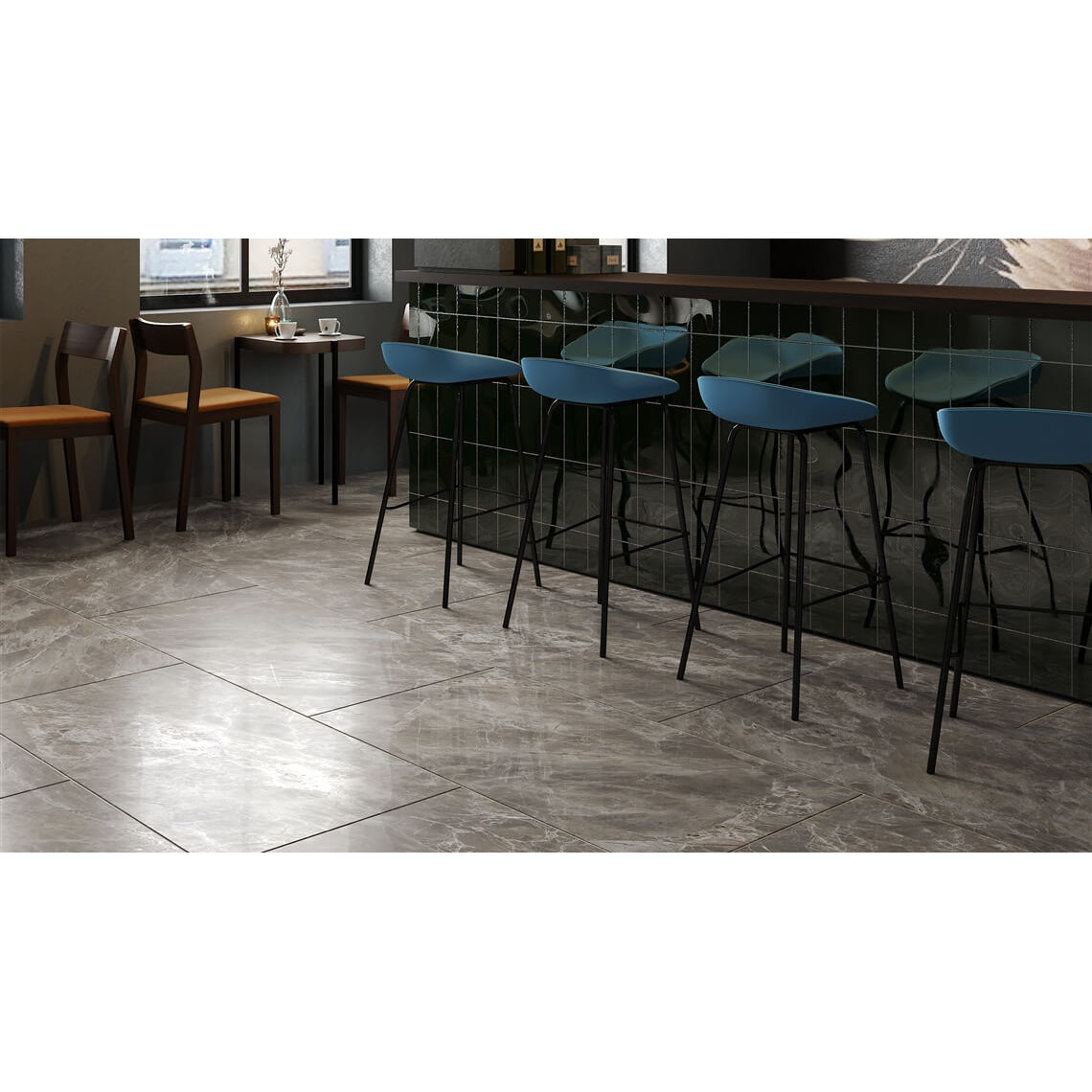 Floors 2000 - Alpha 12 in. x 24 in. Matte Porcelain Tile - Greige Matte