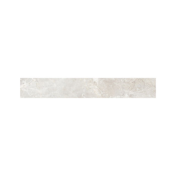 Floors 2000 - Amazon 3 in. x 12 in. Porcelain Bullnose - Bone Polished