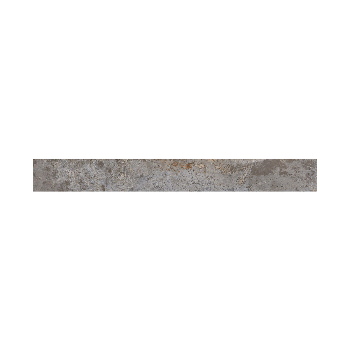 Floors 2000 - Amazon 3 in. x 12 in. Porcelain Bullnose - Grey Polished
