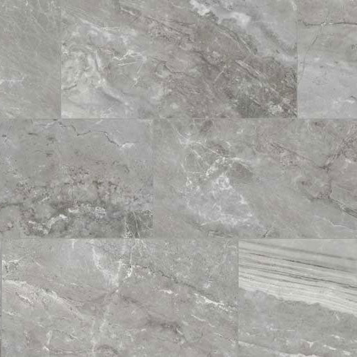 Floors 2000 - Marbles 12 in. x 24 in. Porcelain Tile - Grey Polished