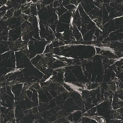Floors 2000 - Marbles 12 in. x 24 in. Porcelain Tile - Nero Polished