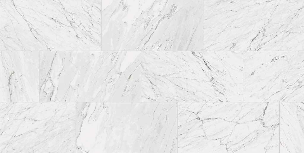 Floors 2000 - Marbles 12 in. x 24 in. Porcelain Tile - Carrara White Polished