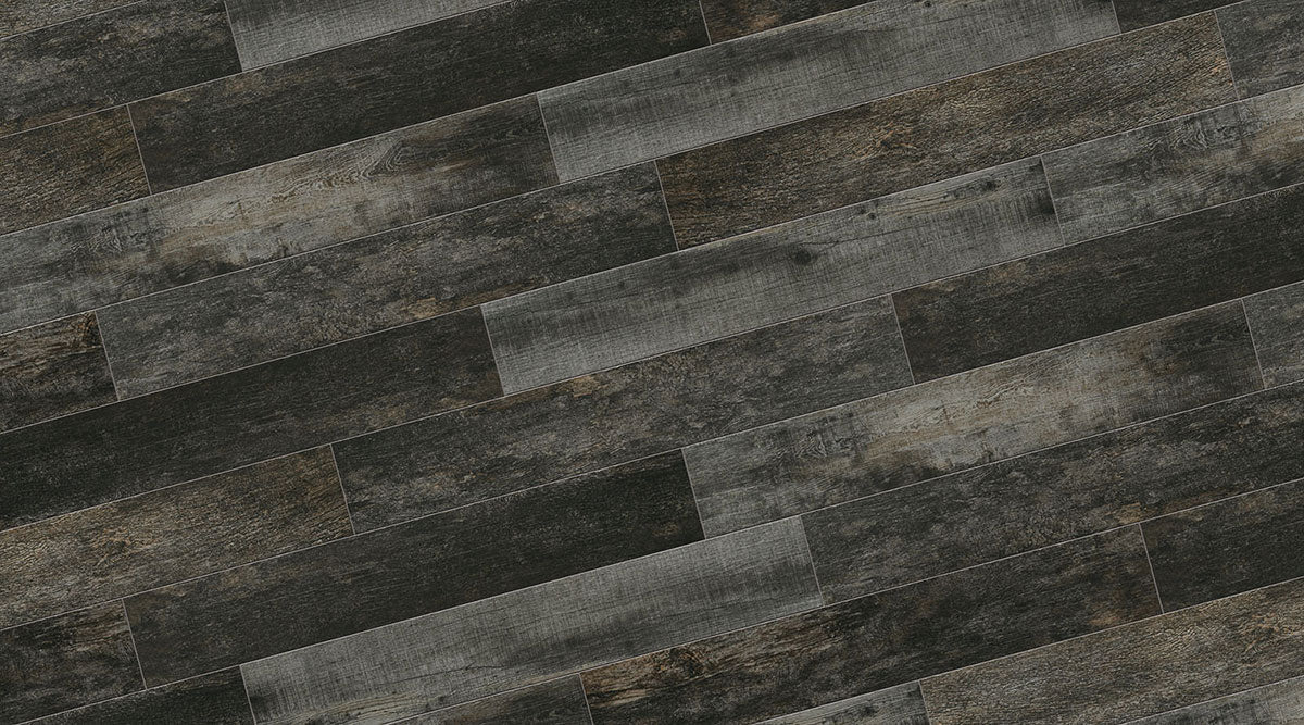 Floors 2000 - Noon 8 in. x 48 in. Matte Porcelain Tile - Charcoal