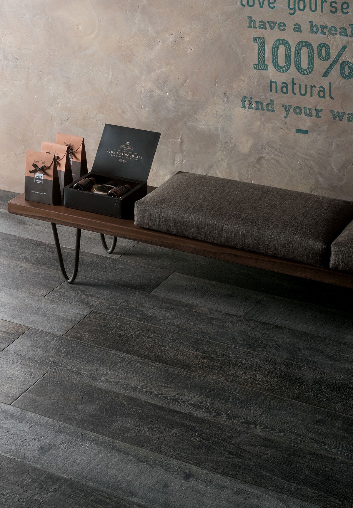 Floors 2000 - Noon 8 in. x 48 in. Matte Porcelain Tile - Charcoal