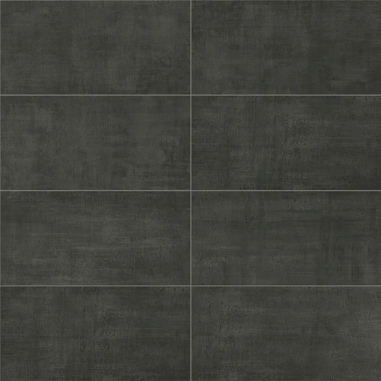 Arizona Tile - Fragment Series - 12&quot; x 24&quot; Porcelain Textured Tile - Black