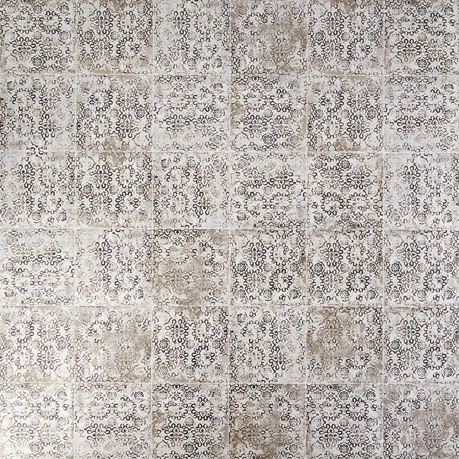 Soho Studio - Tapestry 8" x 8" Porcelain Tile - Nera