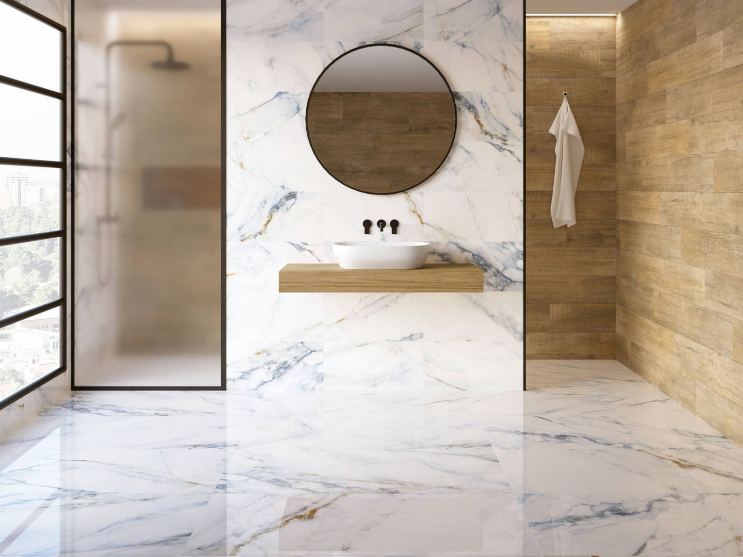 General Ceramic - Urli Series 12 in. x 24 in. Matte Porcelain Tile - B ...