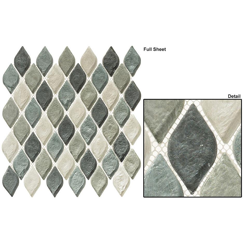 Bellagio Tile - Aquatica Series Mosaic Tile - Grey Scale