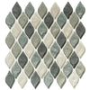 See Bellagio Tile - Aquatica Series Mosaic Tile - Grey Scale