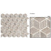 Bellagio Tile - Arctic Series Mosaic Tile - Frozen Lake