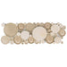 Bellagio Tile Bubble Series Mosaic Tile (Listello) - Sable Brown